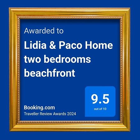 Lidia & Paco Home Two Bedrooms Beachfront Playa Del Aguila  Eksteriør bilde